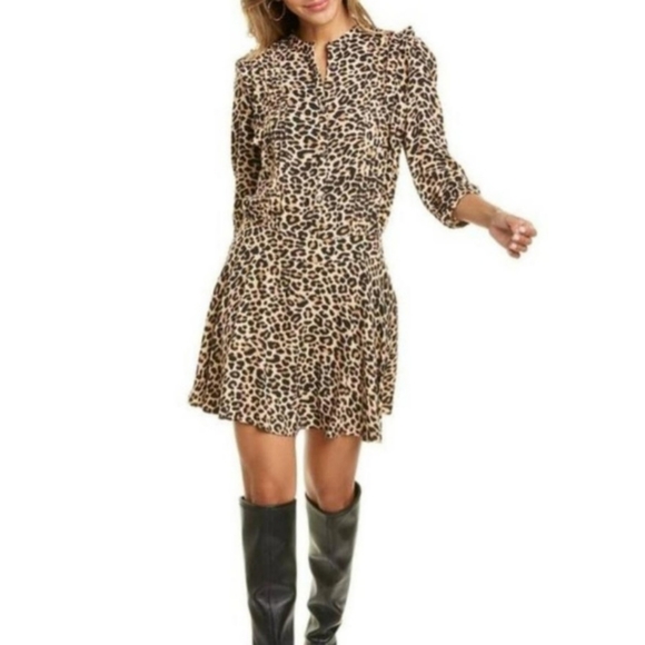 Zadig & Voltaire Leopard Dress size XS - Picture 1 of 11